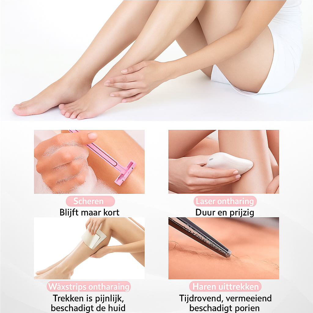 HairMousse™ | Gemakkelijk ontharen, schoonheid gegarandeerd!