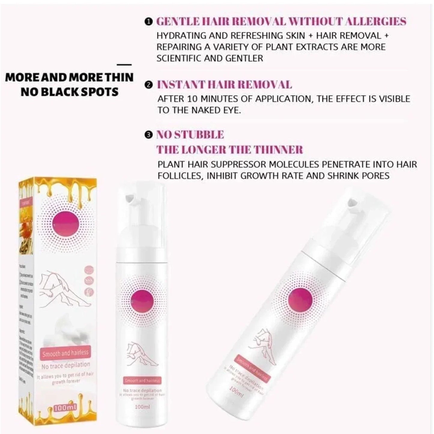 HairMousse™ | Gemakkelijk ontharen, schoonheid gegarandeerd!