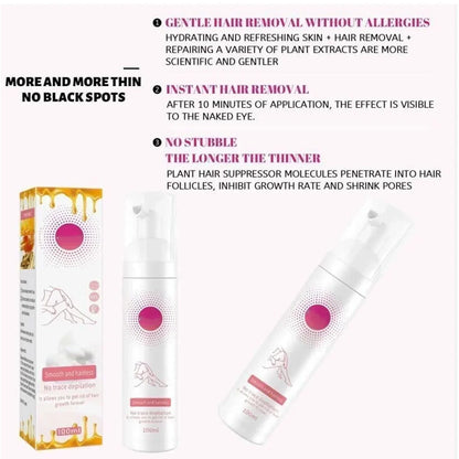 HairMousse™ | Gemakkelijk ontharen, schoonheid gegarandeerd!