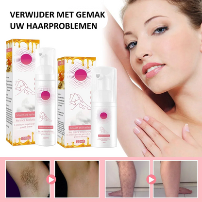 HairMousse™ | Gemakkelijk ontharen, schoonheid gegarandeerd!